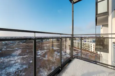 Balkon lub taras w obiekcie RentPlanet - Apartamenty Wiktoryn