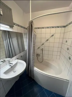 Łazienka w obiekcie Duży Apartament na doby w centrum Warszawy