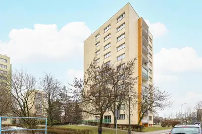 Budynek, w którym mieści się apartament