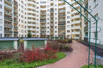 Budynek, w którym mieści się apartament