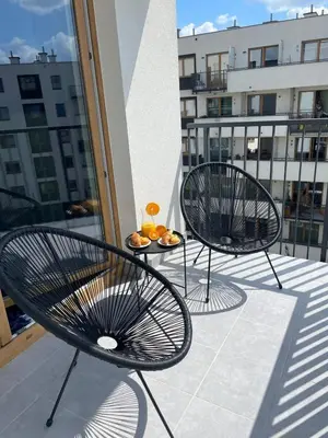 Balkon lub taras w obiekcie Premium Apartment Victoria 141