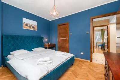 Łóżko lub łóżka w pokoju w obiekcie Apartament Topiel by Your Freedom