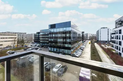 Budynek, w którym mieści się apartament