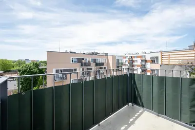 Budynek, w którym mieści się apartament