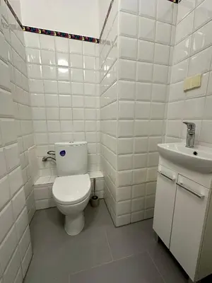 Łazienka w obiekcie Apartament Stadion naprzeciwko Stadionu Narodowego w Warszawie