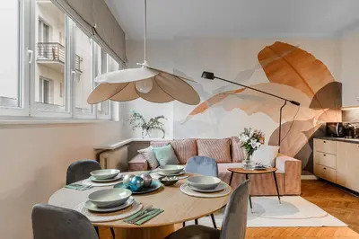 Część wypoczynkowa w obiekcie P&O Apartments Wiejska I