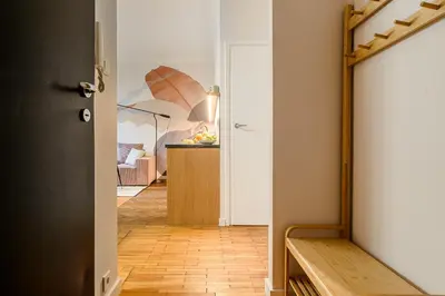 Łóżko lub łóżka w pokoju w obiekcie P&O Apartments Wiejska I