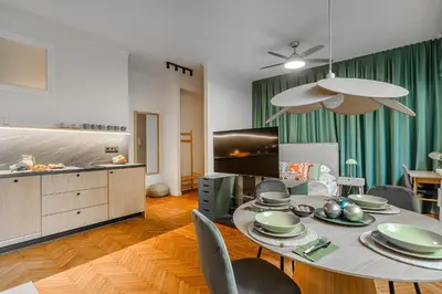 Plan piętra w obiekcie P&O Apartments Wiejska I