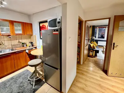 Kuchnia lub aneks kuchenny w obiekcie VIEW 3 fast WiFi 1Gbs 85'TV AmazonTV HBO Disney+