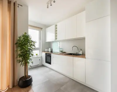 Kuchnia lub aneks kuchenny w obiekcie Ursus Chic Apartment by BookingHost
