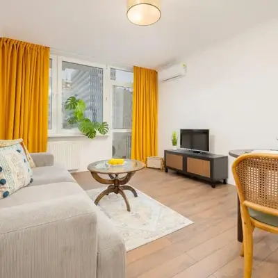 Marszałkowska Stylish Apartments with Balcony Warsaw Center by Noclegi Renters