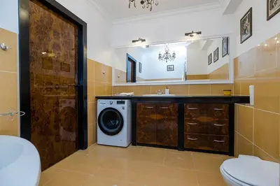 Łazienka w obiekcie Piękny apartament w Warszawie