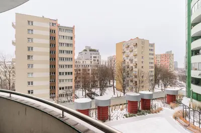 Budynek, w którym mieści się apartament