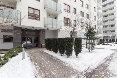 Obiekt Warsaw In City Apartments II zimą
