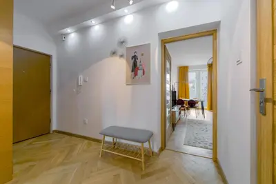 Część wypoczynkowa w obiekcie Warsaw Concierge Polin II