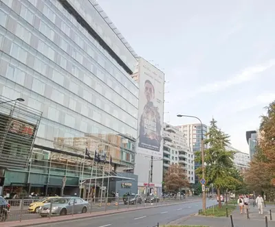Plan piętra w obiekcie Warsaw center 918 B TAMARS