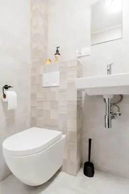 Łazienka w obiekcie Apartament na Powiślu