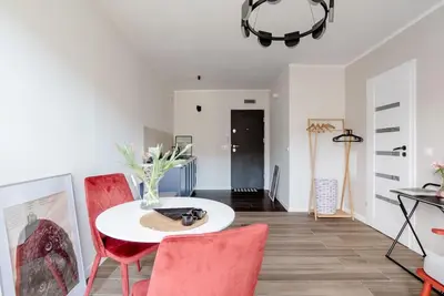 Plan piętra w obiekcie Apartament na Powiślu