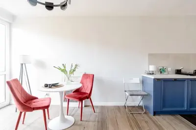 Plan piętra w obiekcie Apartament na Powiślu