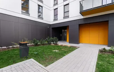 Budynek, w którym mieści się apartament