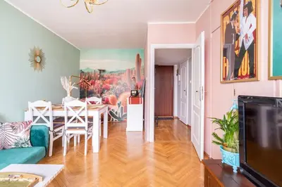 Telewizja i/lub zestaw kina domowego w obiekcie Boho Chic City Center