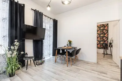 Telewizja i/lub zestaw kina domowego w obiekcie SuperApart Targowa 21, Praga - Blisko Stadionu i Konesera