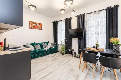 Część wypoczynkowa w obiekcie SuperApart Targowa 21, Praga - Blisko Stadionu i Konesera