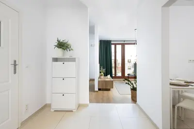 Plan piętra w obiekcie Apartament Gocławska SWPS PGE Narodowy Dworzec Wschodni Soho Factory