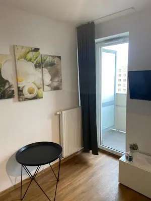 Telewizja i/lub zestaw kina domowego w obiekcie Apartament Modlińska