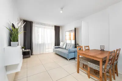 Część wypoczynkowa w obiekcie Apartament Puławska by Your Freedom