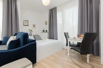 Część wypoczynkowa w obiekcie Herbu Korczak 4 - studio next to Medicover/Paley