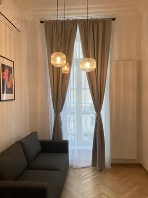 Część wypoczynkowa w obiekcie Murano Apartments Piękna 16A
