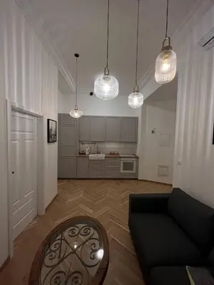 Część wypoczynkowa w obiekcie Murano Apartments Piękna 16A
