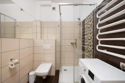 Łazienka w obiekcie Business Stay Apartment in Mokotów