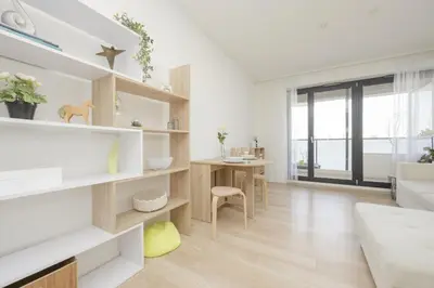 Część wypoczynkowa w obiekcie Business Studio Sikorskiego by Noclegi Renters