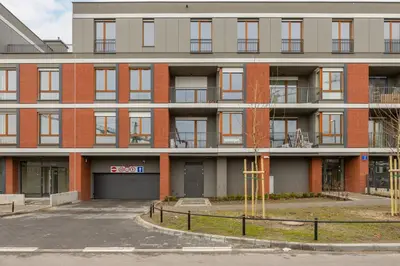 Budynek, w którym mieści się apartament