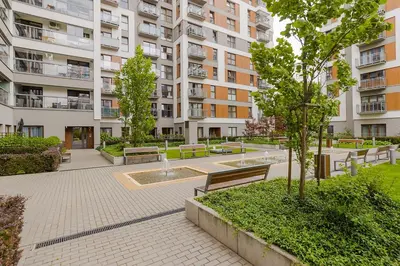 Ogród w obiekcie Woronicza Premium Complex