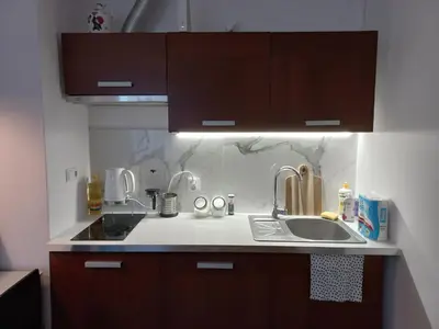 Kuchnia lub aneks kuchenny w obiekcie Royal Park Apartament