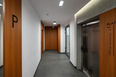 Plan piętra w obiekcie Mokotów Nowe Południe Chic Apartment by BookingHost