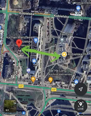 Plan piętra w obiekcie Wiatraczna Glamour Apartment
