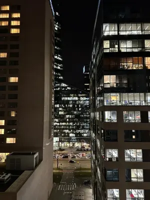 Budynek, w którym mieści się apartament