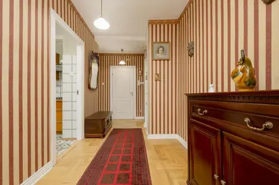 Plan piętra w obiekcie Vintage Apartment Sengera Cichego with 3 Bedrooms by Noclegi Renters