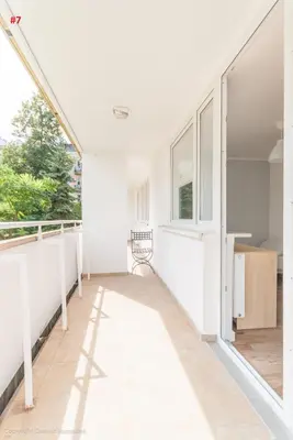 Balkon lub taras w obiekcie SuperApart Starościńska ROOMs