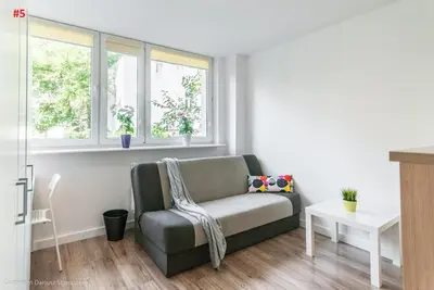 Część wypoczynkowa w obiekcie SuperApart Starościńska ROOMs