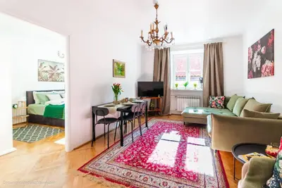 Część wypoczynkowa w obiekcie SuperApart Świętojańska 19, Old Town