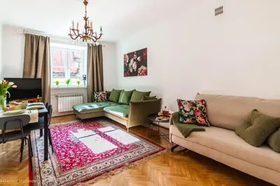 Część wypoczynkowa w obiekcie SuperApart Świętojańska 19, Old Town