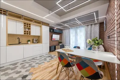 Kuchnia lub aneks kuchenny w obiekcie Cybernetyki 2C P&O Serviced Apartments