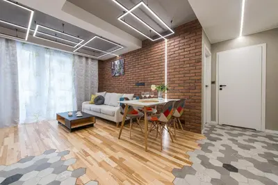 Część wypoczynkowa w obiekcie Cybernetyki 2C P&O Serviced Apartments