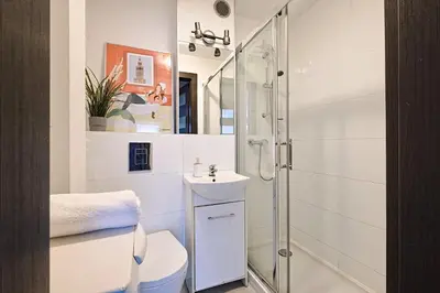 Łazienka w obiekcie UrbanNest_Pereca