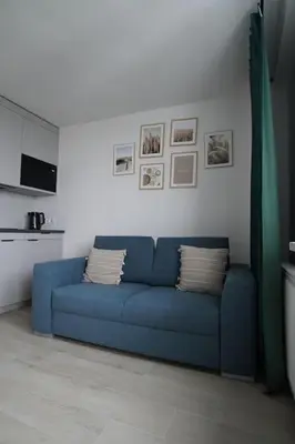 Część wypoczynkowa w obiekcie Apartament Stodoła